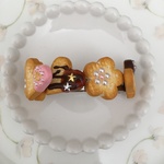 クッキーのポニーバレッタ♡6cm