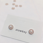 【小ぶり】一粒パールイヤリング＆ピアス