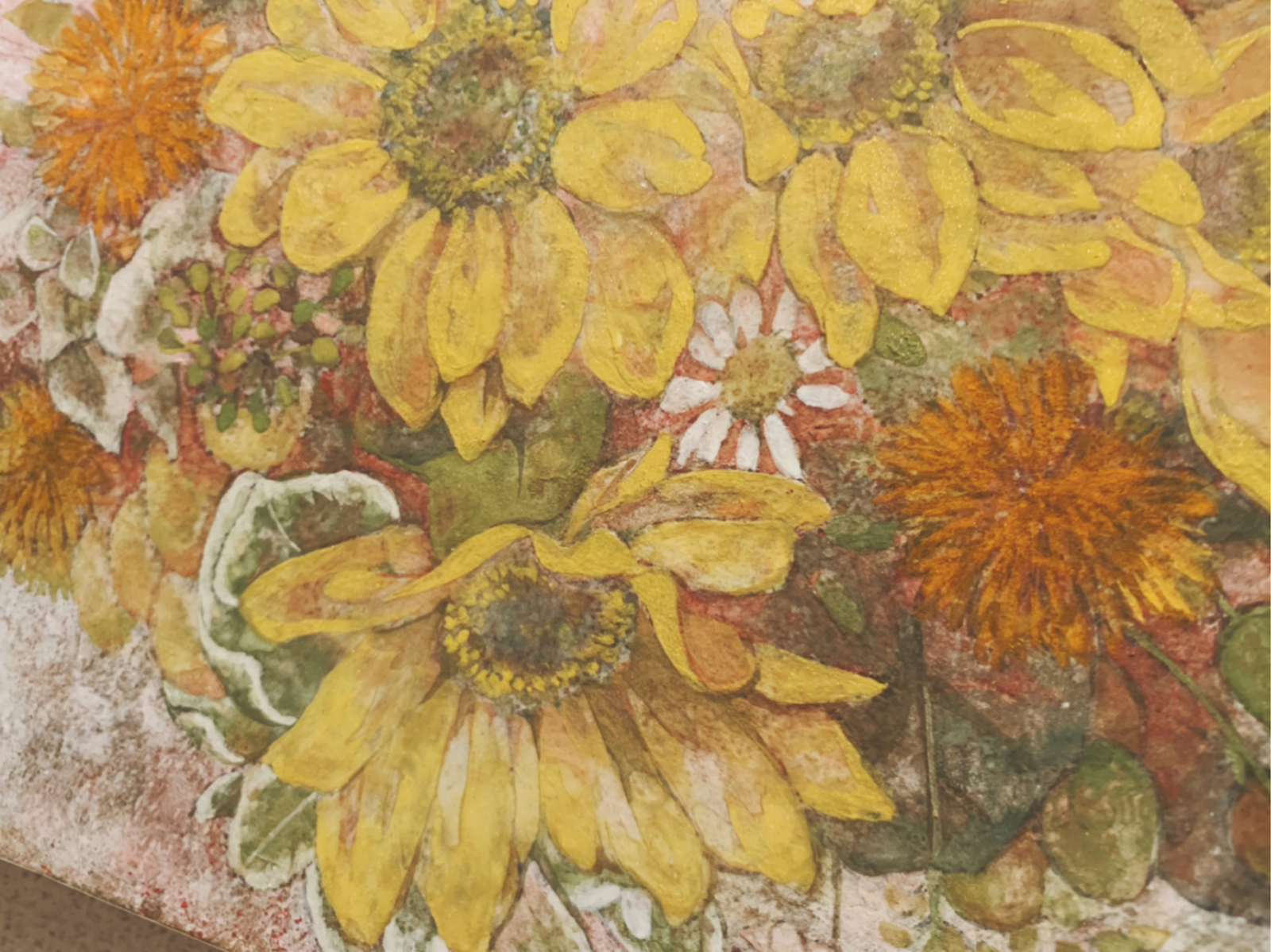 原画】向日葵 日本画 - YUMI09060303'S GALLERY | minne byGMO