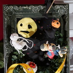 飛び出す絵画！？ハロウィーン立体イラスト額　お菓子争奪編