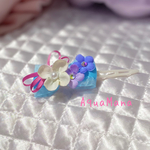 【 犬用　バレッタ 】 おしゃれ　トップノットペット　子供　ヘアアクセサリー　リボン　バレッタ　♡AquaMana♡