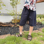再2販『親子でお揃い』こどもの麻パンツ☆ハーフパンツ