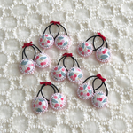 ♡2個set♡リバティ♡キラキラビーズヘアゴムmini♡