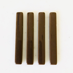 Brown Long Rectangle Cabochons