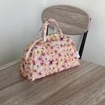  liberty＊一枚仕立ての軽いポーチ【ケイティアン＊フレンチカラー系】 ラミネート