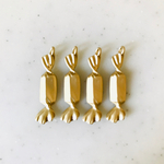 Matte Gold Candy Pendant Tops