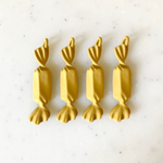 Matte Yellow Candy Pendant Tops
