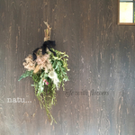 /SALE/ life with flowersドライフラワースワッグ