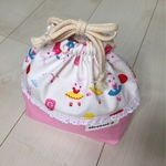 sale💕 半額🌸うさちゃんのバレエ♡お弁当袋・巾着☆入園・入学グッズ・女の子・給食セット
