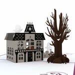 ポップアップグリーティングカード　Haunted House Classic