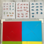 再販×28▪️タングラム▪️モンテッソーリ▪️元保育士ママ▪️知育玩具▪️手作りおもちゃ▪️おうちモンテ▪️
