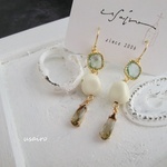 クリスタルピアス/エリナイト