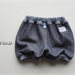【bi**様オーダー品】【80】ぽっこりかぼちゃパンツ*ヒッコリーデニム*