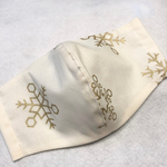 大人　大きめ　マスク　雪の結晶　生成　❄️
