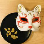 狐面　〜息吹（紅）〜