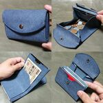 【イタリアンレザー】ミニ財布（グレー）