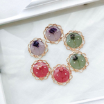 くすみカラーが大人っぽいイヤリング/ピアス