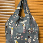 エコバッグ（ハシビロコウ）グレー