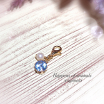 キュービックジルコニア 💠シンプルアクセサリー♡マスクチャーム❣️