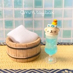 いい湯だなくまクリームソーダ【ピアス/イヤリング/ネックレス】