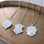 14KGF shell necklace[nc3513]