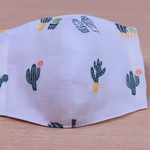 サボテン柄🌵　夏用＊子供マスク