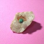 【ピンキーリング】エメラルド 天然石 オープン ピンキーリング