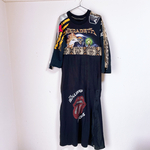 ラグラン袖ワンピ