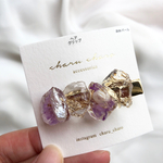 ice ヘアクリップ (purple)