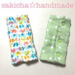 ふわふわ♡8重ガーゼ 抱っこ紐用 よだれパッド ♡