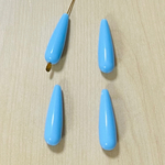 LIGHT BLUE DROP BEADS