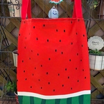 再販‼️ 可愛い　スイカ柄　🍉のエコバッグ　