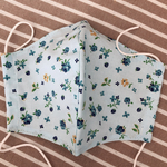 送料無料꙳★*ﾟ夏用マスク/大人用/プレゼントにも/花柄/かわいい/夏用/爽やか/手作りマスク/ハンドメイド/薄い生地/薄手/