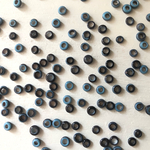 スペーサー ガラスビーズ ネイビー ミックス 10g