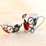 [cco ◡̈⋆様専用] マグカップ&茶碗セット イニシャル入り