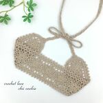 【mayumayusena様専用ページ】モチーフ編みヘアバンド(ベージュ) *レース編み