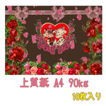 A4＊レトロ猫ちゃんと薔薇＊ver.❷