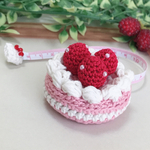 メジャーカバー🍓ピンクのケーキ