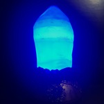 鉱物光台　ブルーポット