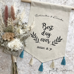 HATA085❁ウェディングフラッグ♡