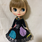 ブライス、リカちゃんサイズワンピース