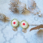 サーカス①【手刺繍のピアス/イヤリング】サーカス ポップ カラフル8/10