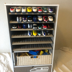 プラレール専用棚キャビネット