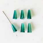 【F】Clear Geometric Trapezoid Beads