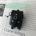  K様オーダー品 ミニミニリュック 黒　オビツ11サイズ
