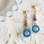 小儚花 樹脂ノンホールピアス イヤリング