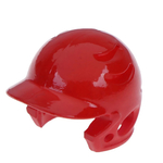 1個　ベースボール　ヘルメット　野球　道具　プロ野球　レッドカラー　ドール用品 ドールハウス