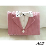 送料無料☆ I ♥︎ Tuxedo tissue case (pink)