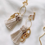 tassel ×GOLD chain
