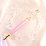 Ｃ様専用購入ページ　3月1日購入予定　絵画風ハーバリウムボールペン　ローズ色・シルバー金具